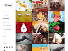 Tablet Screenshot of estudiotermica.com